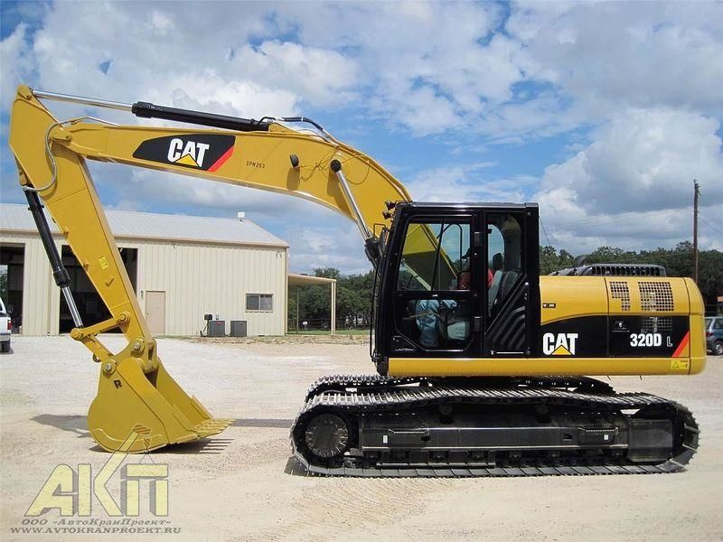 Гусеничный экскаватор Caterpillar 320DL - заказать в АвтоКранПроект