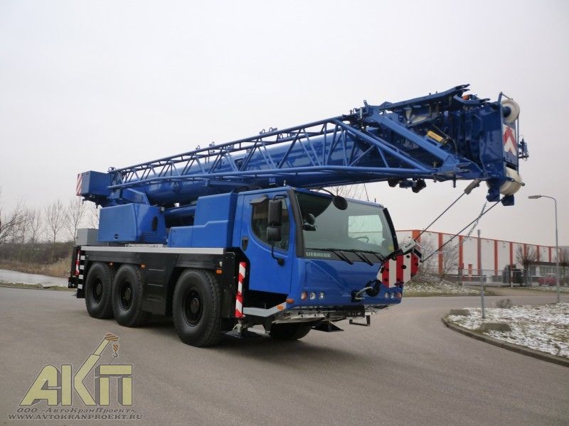 Автокран Liebherr LTM 1050-3.1 - 50т - заказать в АвтоКранПроект