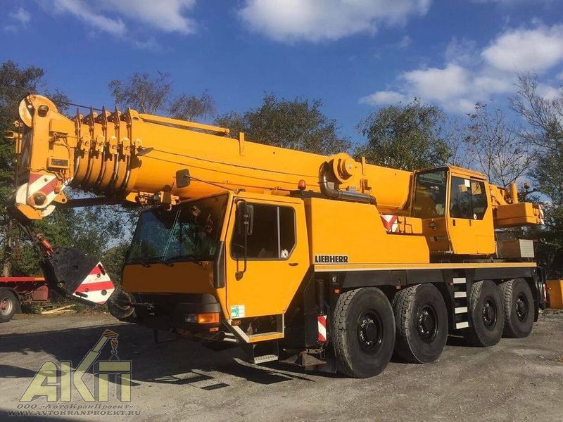 Автокран Liebherr LTM 1080 - 80т - заказать в АвтоКранПроект