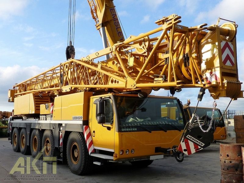 Автокран Liebherr LTM 1160-5.1 - 160т - заказать в АвтоКранПроект