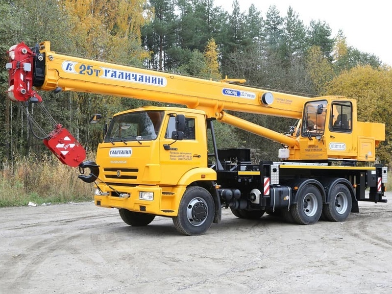 Автокран ГАЛИЧАНИН КС-55713 - 25т - заказать в АвтоКранПроект