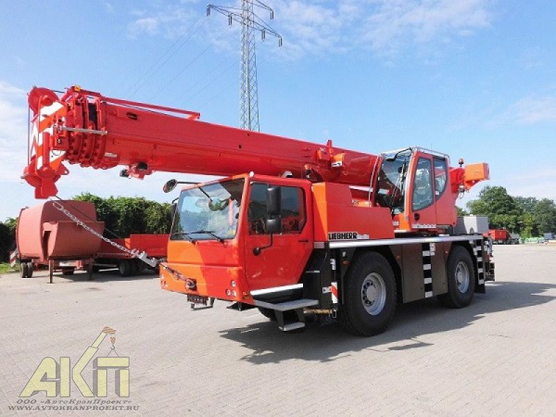 Автокран Liebherr LTM 1040-2.1 - 40т - заказать в АвтоКранПроект Автокран Liebherr LTM 1040-2.1 - 40т - заказать в АвтоКранПроект